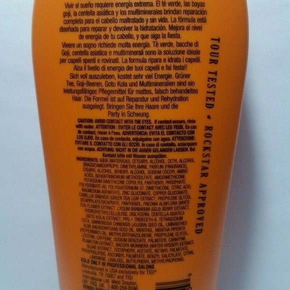 5 TIGI Rockaholic Livin The Dream Conditioner - Picture 6 of 13